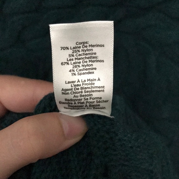 Talbots Petites Green Sweater - Picture 6 of 6